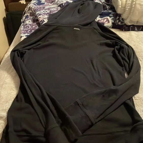 Columbia‎ Black Hooded Pull Over Sz S - Picture 2 of 6